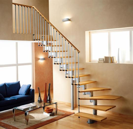 Межэтажные металлические лестницы